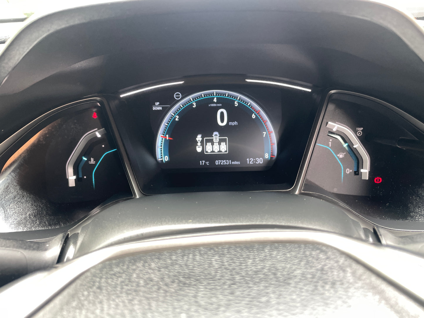2018 Honda Civic SR 1.0 VTEC Turbo SR Hatchback 5dr Petrol Manual Euro 6 (s/s) (126 ps)
