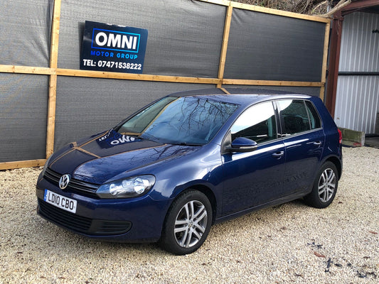 2010 Volkswagen Golf SE, 1.6 TDI SE Hatchback 5dr Diesel DSG Euro 5 (105 ps)