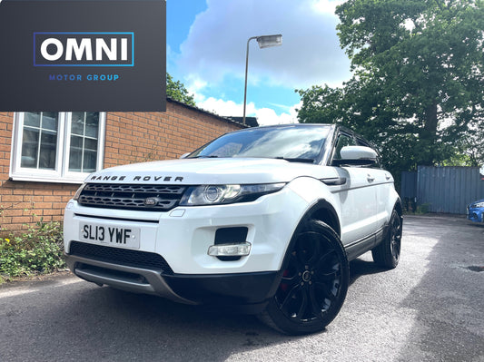 2013 Land Rover Range Rover Evoque Pure 
2.2 SD4 Pure SUV 5dr Diesel Manual 4WD Euro 5 (s/s) (190 ps)