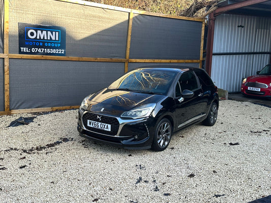 2016 DS AUTOMOBILES DS 3 Prestige 1.2 PureTech Prestige Hatchback 3dr Petrol EAT6 Euro 6 (s/s) (110 ps)