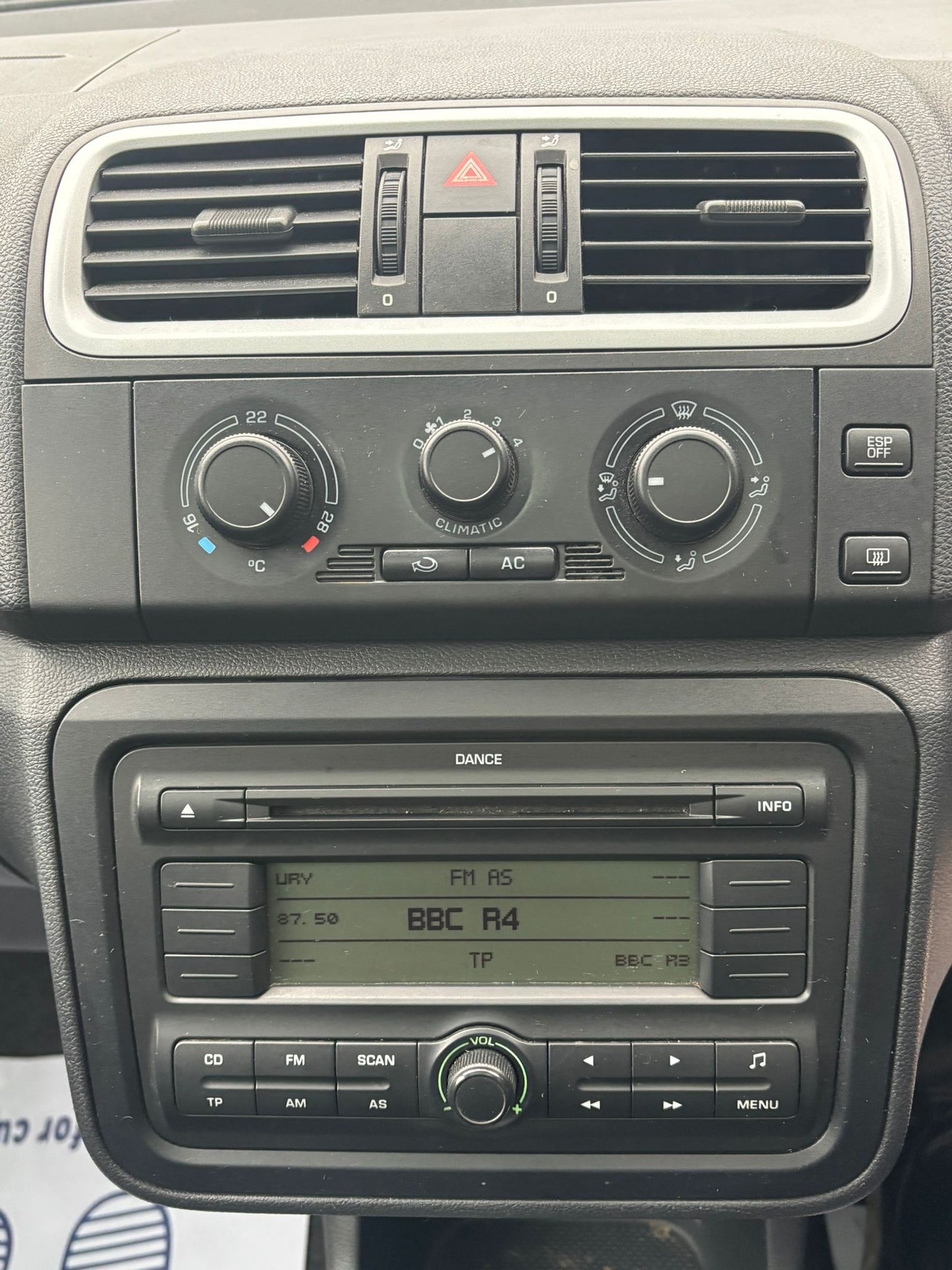 2008 Skoda Roomster 3 1.6 16V 3 MPV 5dr Petrol Tiptronic (185 g/km, 105 bhp)