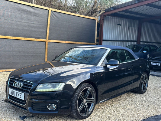 2011 Audi A5 Cabriolet S line 2.0 TDI S line Convertible 2dr Diesel Manual Euro 5 (s/s) (170 ps)