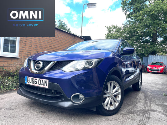 2016 Nissan Qashqai Acenta 1.2 DIG-T Acenta SUV 5dr Petrol XTRON 2WD Euro 6 (s/s) (115 ps)